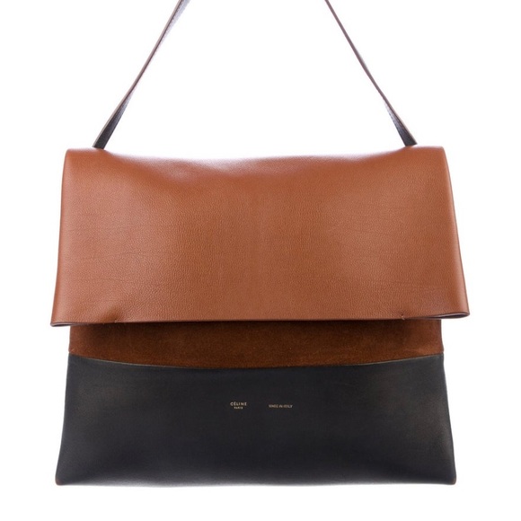 Celine Handbags - SOLD Celine Paris All soft leather bag Brown